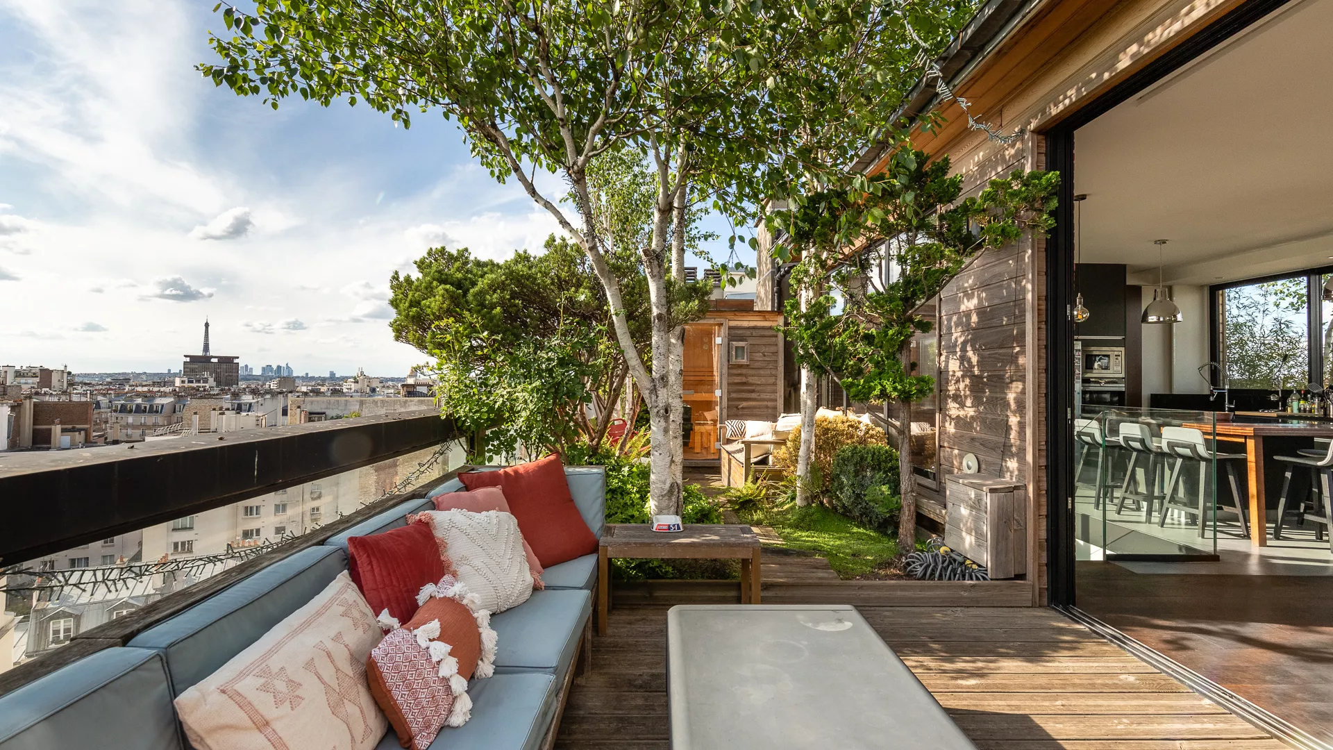 Appartements avec terrasse ou balcon à Paris vendu par Junot