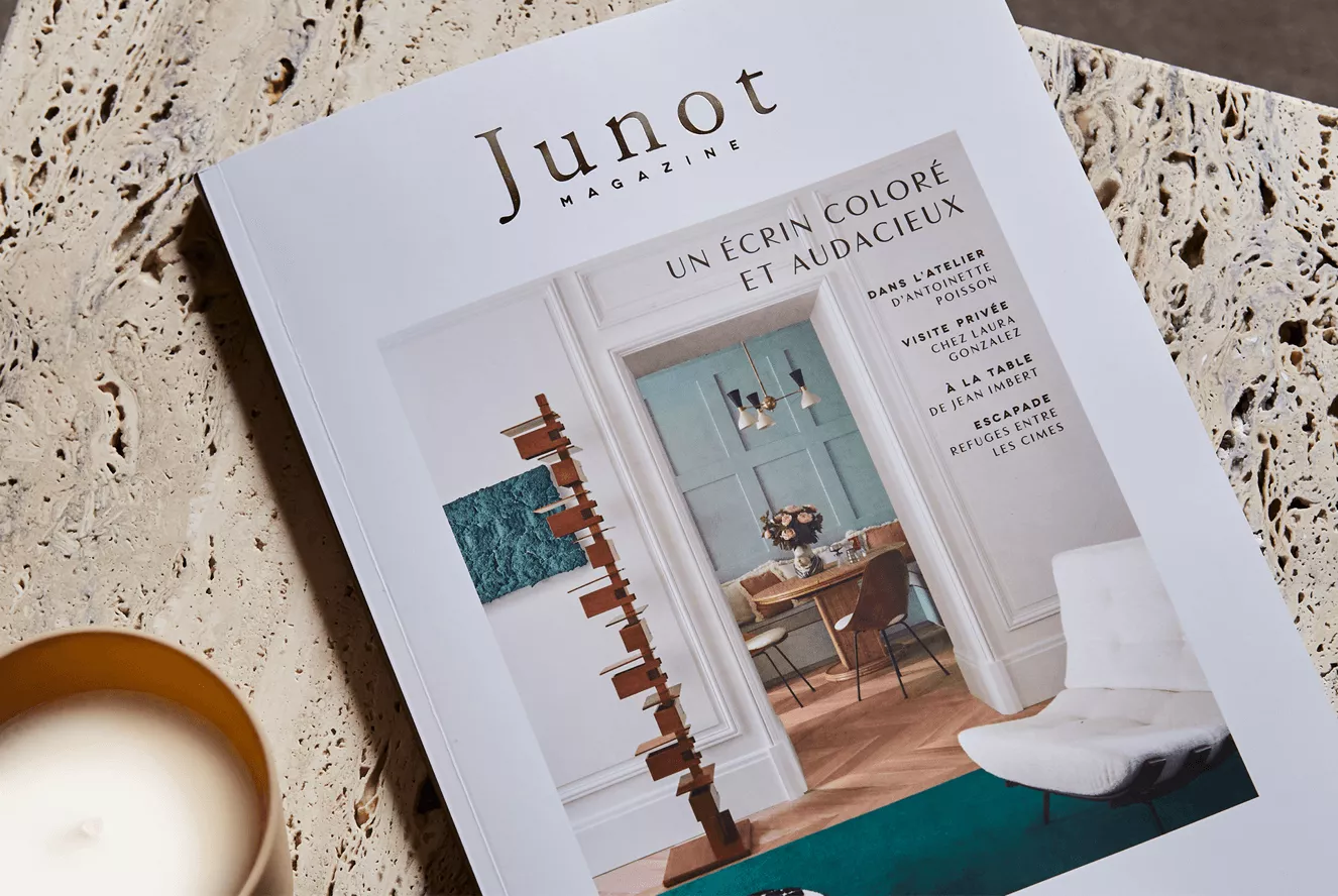Couverture du Junot Magazine n°6, le magazine de l'immobilier de luxe