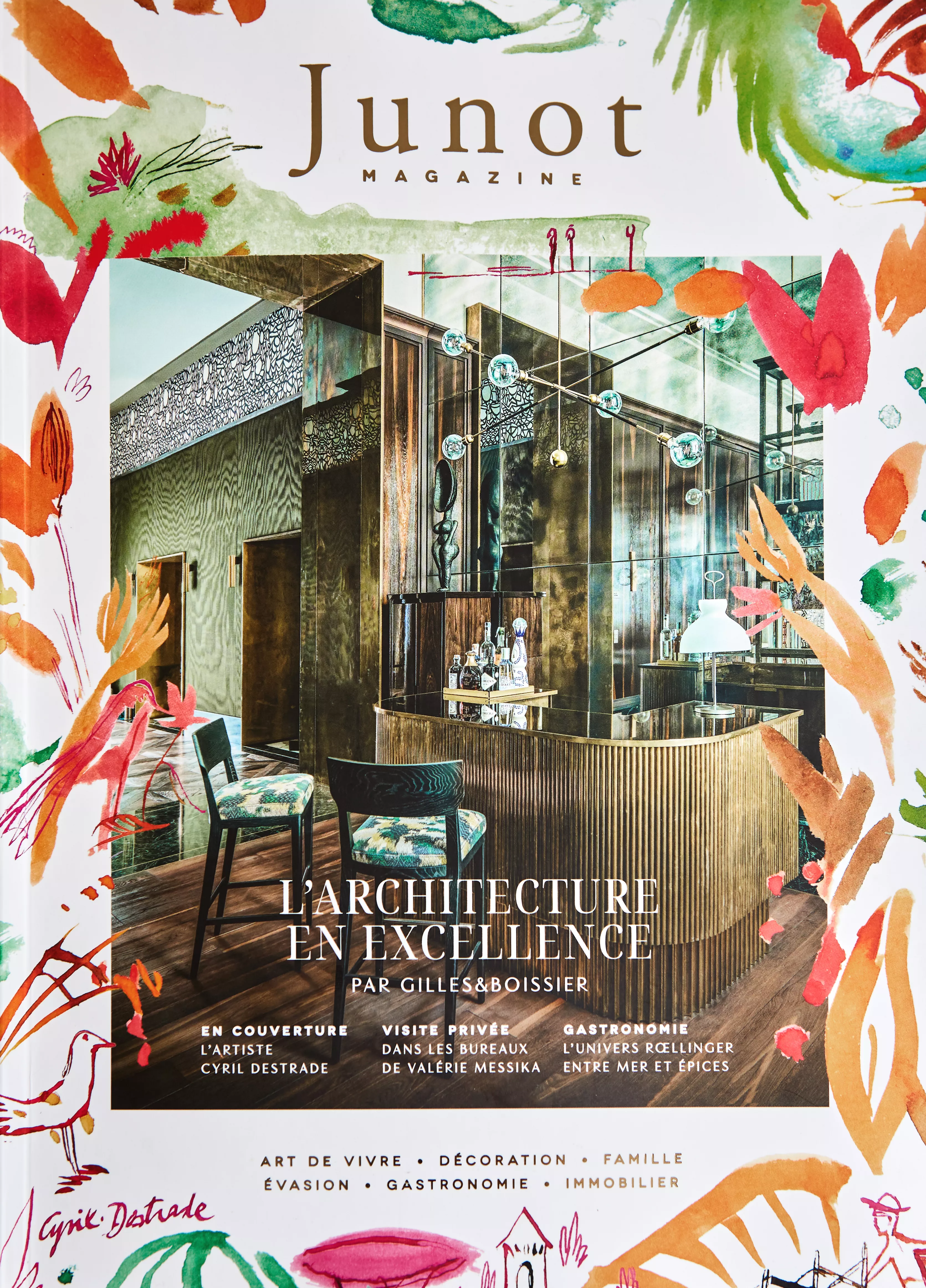Couverture du Junot Magazine 2026
