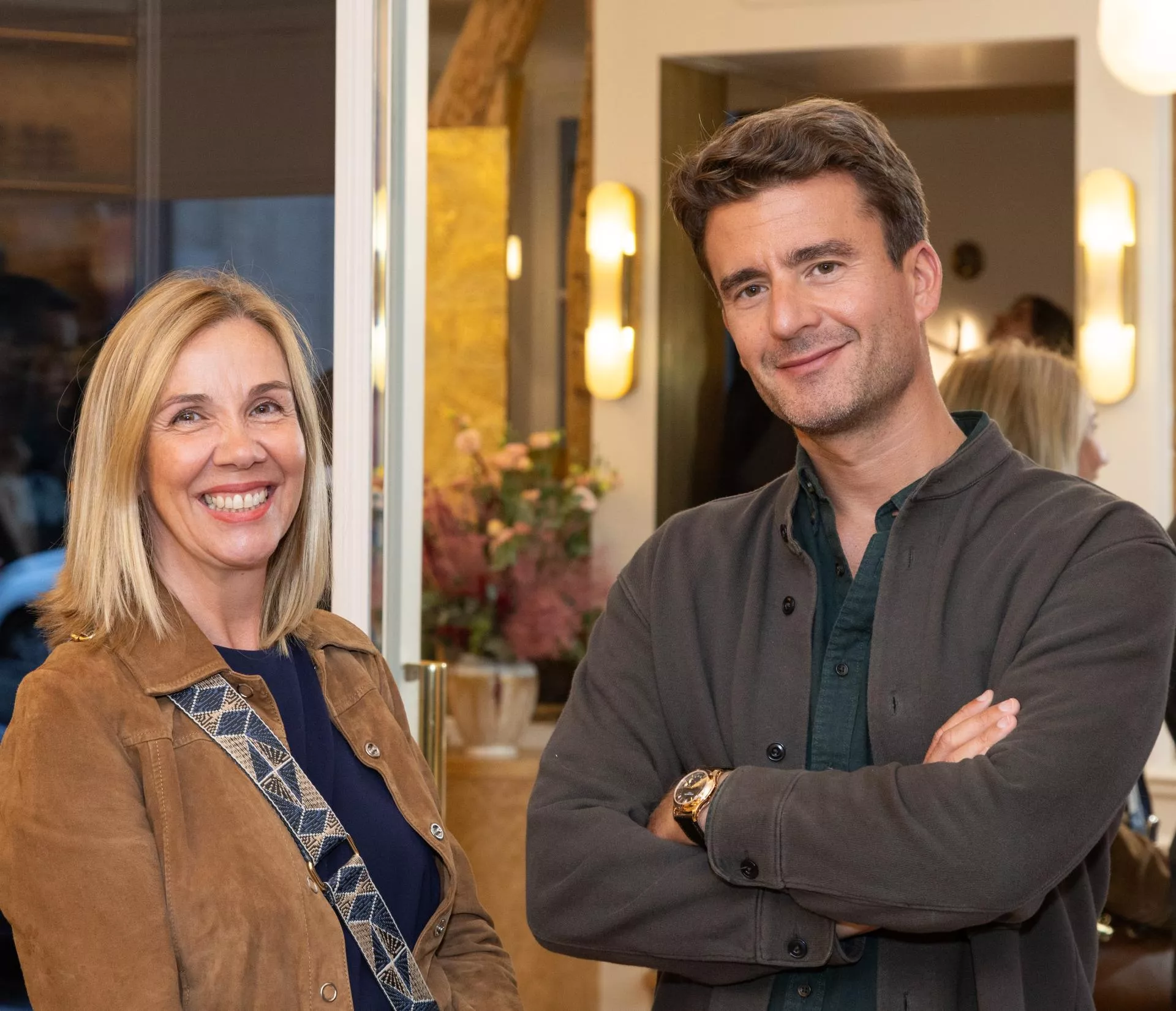 Junot team in seminar looking at the sea