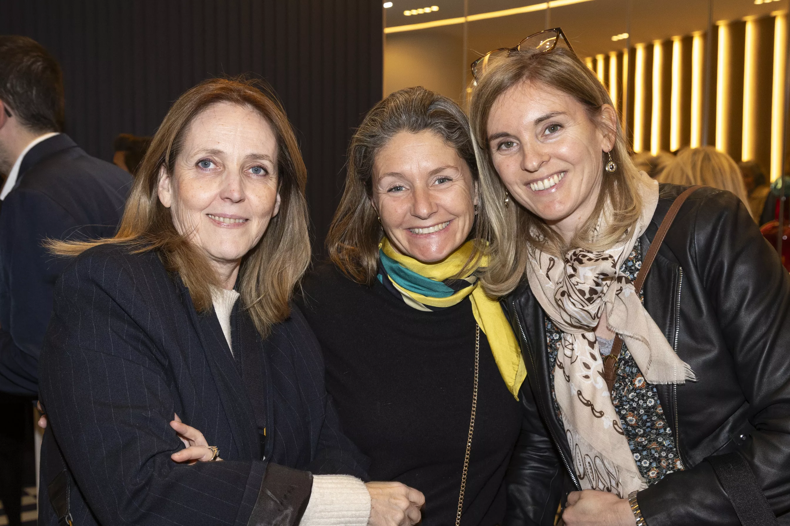 Junot team during an evening organized by the Junot agency in Paris